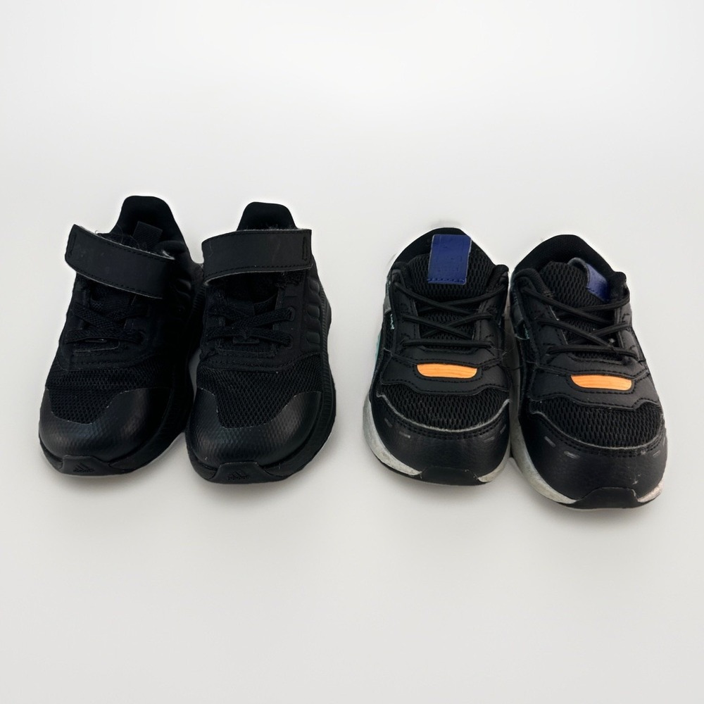 Lot 4 Toddler Shoes Nike Adidas Puma Old Navy Sizes 22 23 23.5 7 Used
